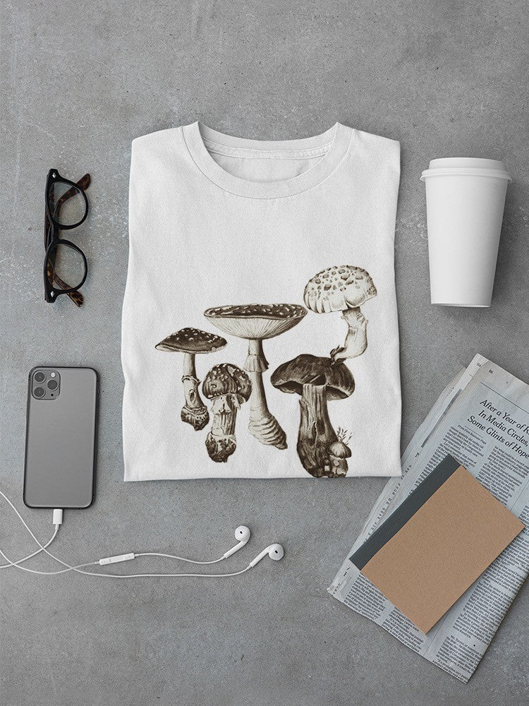 Les Champignons I T-shirt -Naomi McCavitt Designs