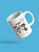 Les Champignons I Mug -Naomi McCavitt Designs