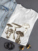Les Champignons I T-shirt -Naomi McCavitt Designs
