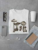 Les Champignons T-shirt -Naomi McCavitt Designs
