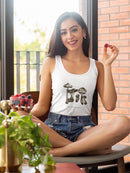 Les Champignons T-shirt -Naomi McCavitt Designs