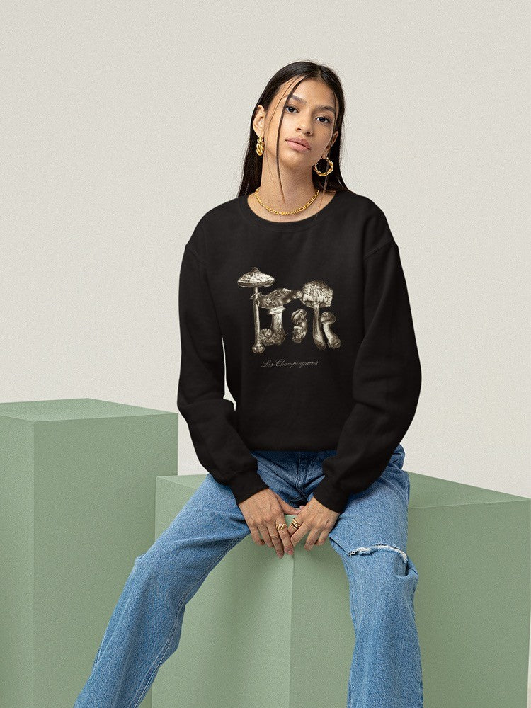 Les Champignons Sweatshirt -Naomi McCavitt Designs