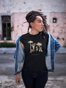 Les Champignons T-shirt -Naomi McCavitt Designs