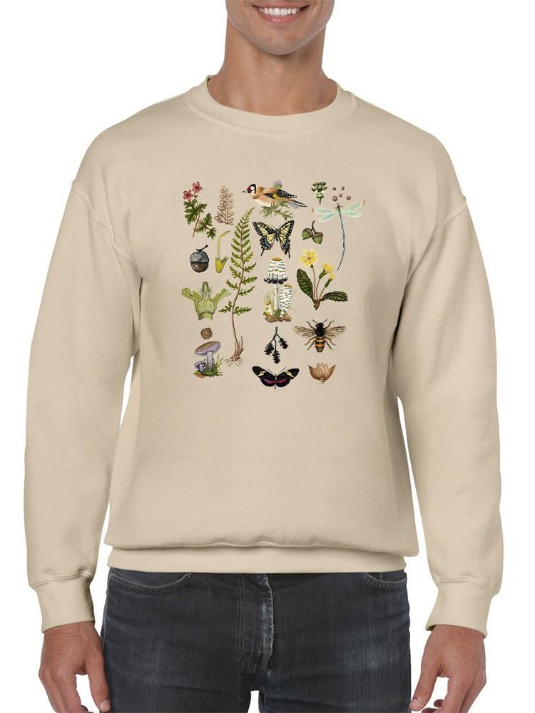 Drawings Of The Forest Sweatshirt -Naomi McCavitt Designs