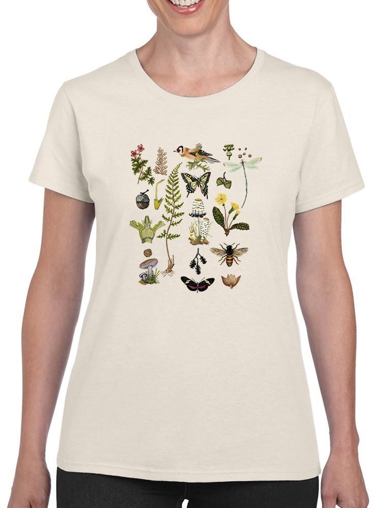 Drawings Of The Forest T-shirt -Naomi McCavitt Designs