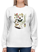 Drawings From The Forest Sweatshirt -Naomi McCavitt Designs