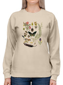 Drawings From The Forest Sweatshirt -Naomi McCavitt Designs