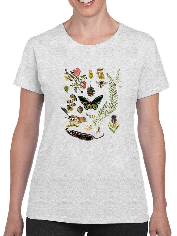 Drawings From The Forest T-shirt -Naomi McCavitt Designs