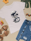 Whale Displa. I T-shirt -Naomi McCavitt Designs