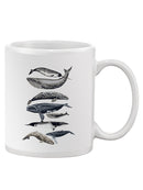Whale Display Ii. Mug -Naomi McCavitt Designs