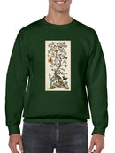 Chinoiserie Natura. Sweatshirt -Naomi McCavitt Designs