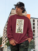 Chinoiserie Natura. Sweatshirt -Naomi McCavitt Designs