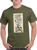 Chinoiserie Natura. T-shirt -Naomi McCavitt Designs