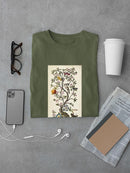 Chinoiserie Natura. T-shirt -Naomi McCavitt Designs