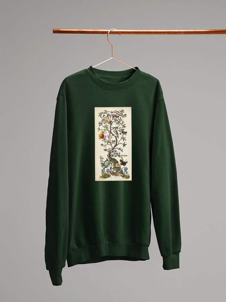 Chinoiserie Natura. Sweatshirt -Naomi McCavitt Designs