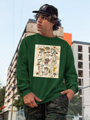 Mycological Study Sweatshirt -Naomi McCavitt Designs