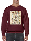 Mycological Study Sweatshirt -Naomi McCavitt Designs