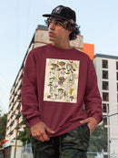 Mycological Study Sweatshirt -Naomi McCavitt Designs