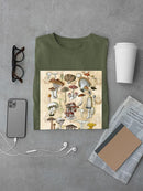 Mycological Study T-shirt Men's -Naomi McCavitt Designs