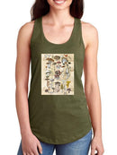 Mycological Study T-shirt -Naomi McCavitt Designs