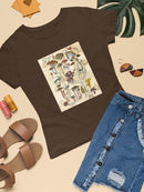 Mycological Study T-shirt -Naomi McCavitt Designs