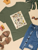 Mycological Study T-shirt -Naomi McCavitt Designs