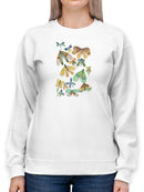 Wings Galore Ii. Sweatshirt -Regina Moore Designs
