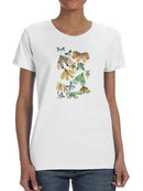 Wings Galore Ii T-shirt -Regina Moore Designs