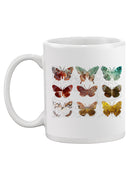 A Set Of Butterflies. Mug -Sisa Jasper Designs