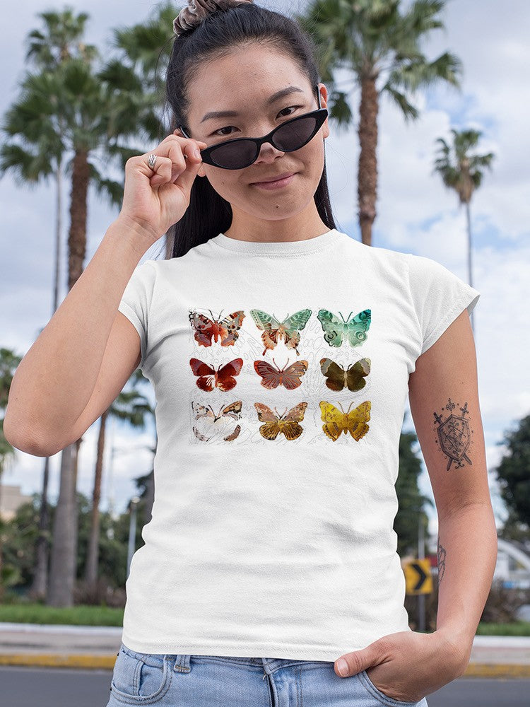 Custom Butterflies In Set T-shirt -Sisa Jasper Designs