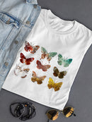 Custom Butterflies In Set T-shirt -Sisa Jasper Designs