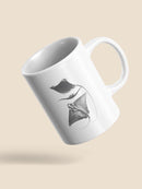 Grey-Scale Stingrays. Iii Mug -Studio W Designs