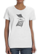 Grey-Scale Stingrays Iii. T-shirt -Studio W Designs