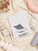 Grey-Scale Stingrays Iii. T-shirt -Studio W Designs