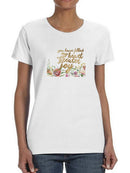 Floral Faith I T-shirt -Studio W Designs