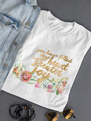 Floral Faith I T-shirt -Studio W Designs