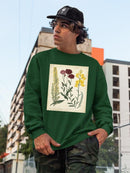 Small Garden Display Iii Sweatshirt -Sydenham Edwards Designs