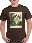 Peacock Gathering T-shirt Men's -Sydenham Edwards Designs