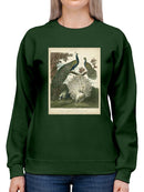 Peacock Gathering Sweatshirt -Sydenham Edwards Designs