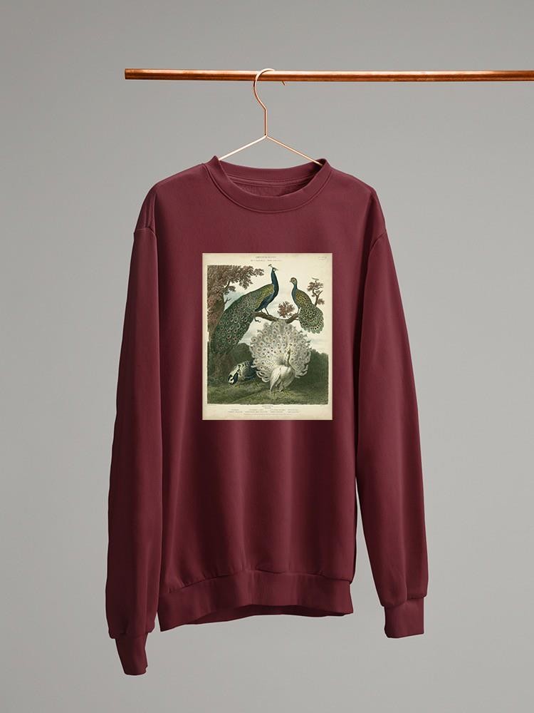 Peacock Gathering Sweatshirt -Sydenham Edwards Designs