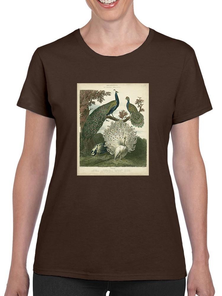 Peacock Gathering T-shirt -Sydenham Edwards Designs