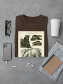 Brown Bearm. Polar Bear T-shirt Men's -Sydenham Edwards Designs