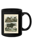 Deer And Moose Mug -Sydenham Edwards Designs