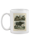 Deer And Moose Mug -Sydenham Edwards Designs