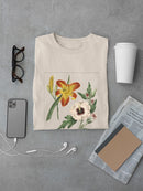 Garden Flowers Delight T-shirt -Sydenham Edwards Designs