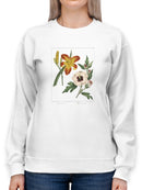Garden Flowers Delight Sweatshirt -Sydenham Edwards Designs