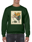 Golden Bird Of Paradise Sweatshirt -Sydenham Edwards Designs