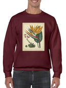 Golden Bird Of Paradise Sweatshirt -Sydenham Edwards Designs