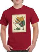 Golden Bird Of Paradise T-shirt Men's -Sydenham Edwards Designs