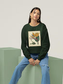 Golden Bird Of Paradise Sweatshirt -Sydenham Edwards Designs